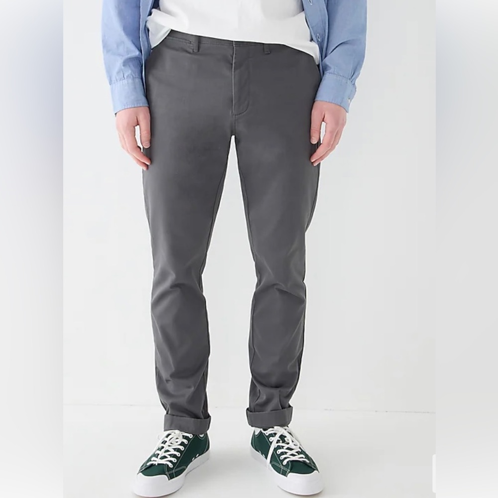 J Crew 770™ Straight-fit stretch chino pant, Blue/Grey Men’s Chino